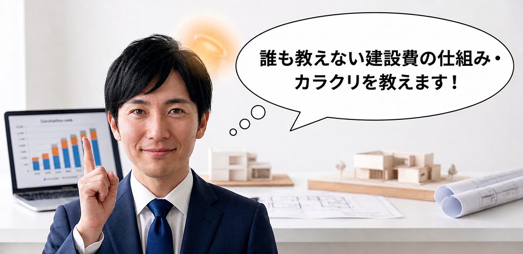 建設費のカラクリ教えます！