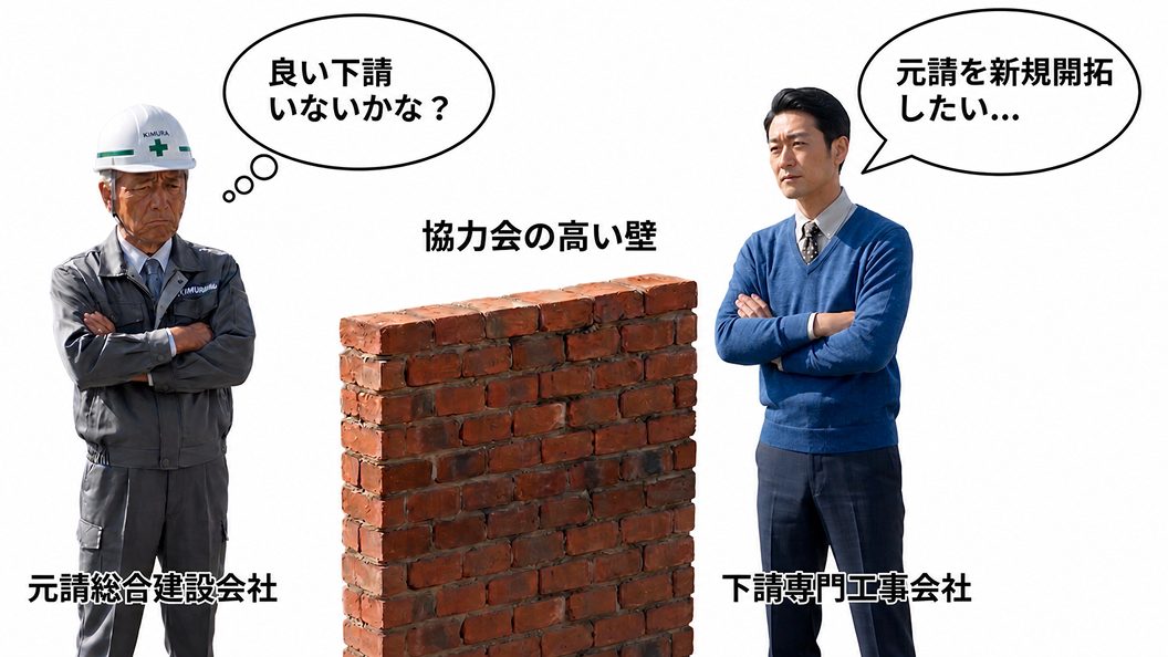 土地活用事例｜下請け協力会の壁と建設業の新規開拓